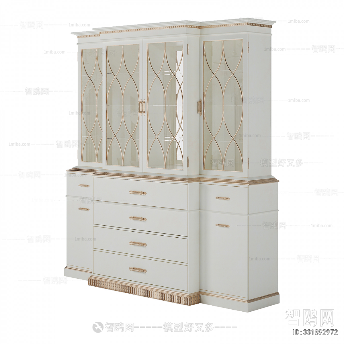 European Style Wine Cabinet