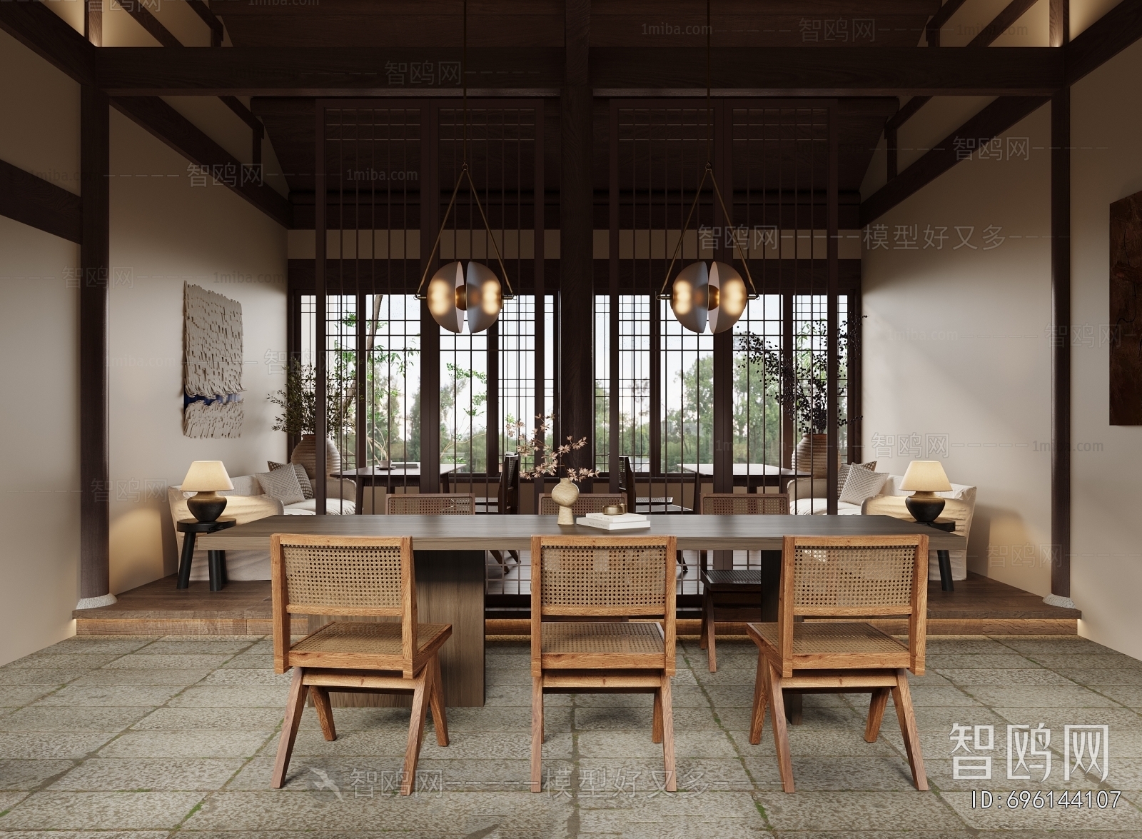New Chinese Style Facade Element