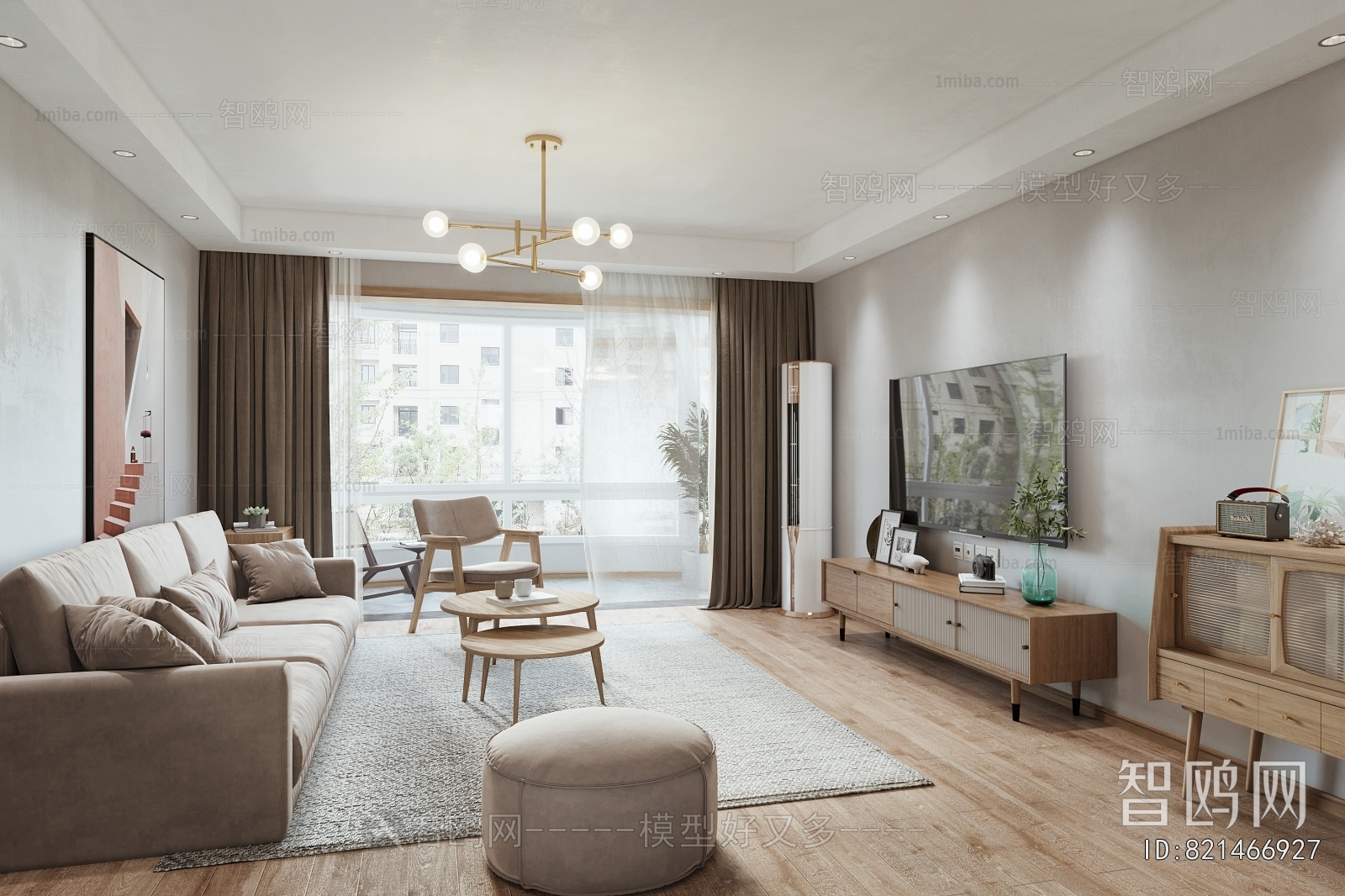 Nordic Style A Living Room