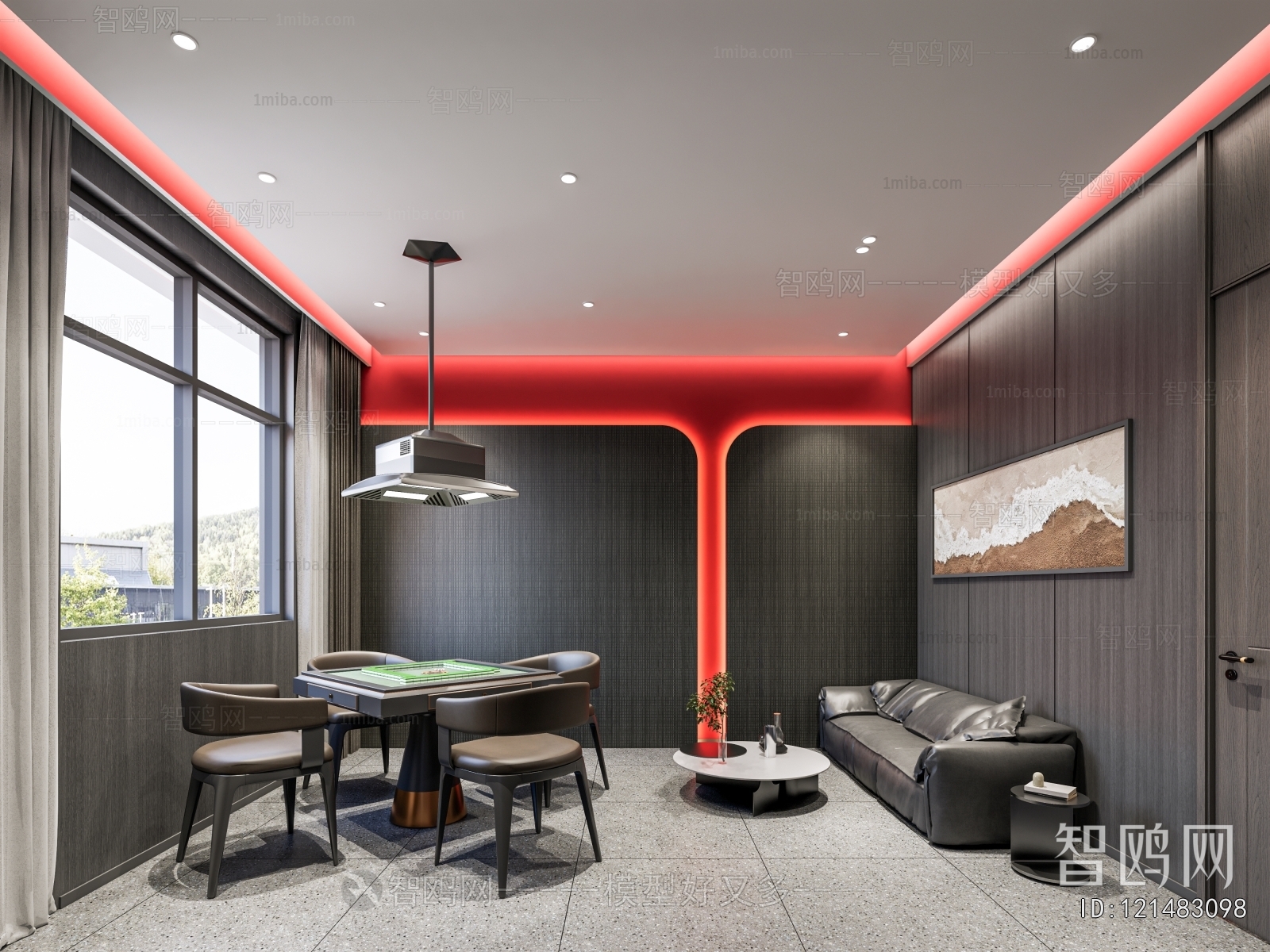 Modern Chess And Card Room