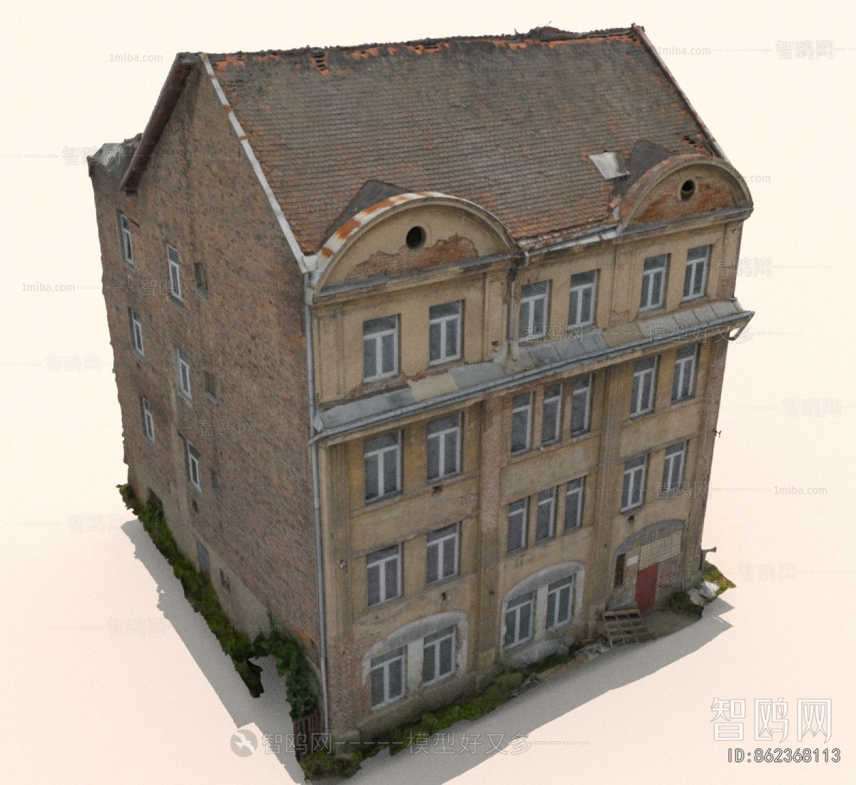 European Style Retro Style Residential Building