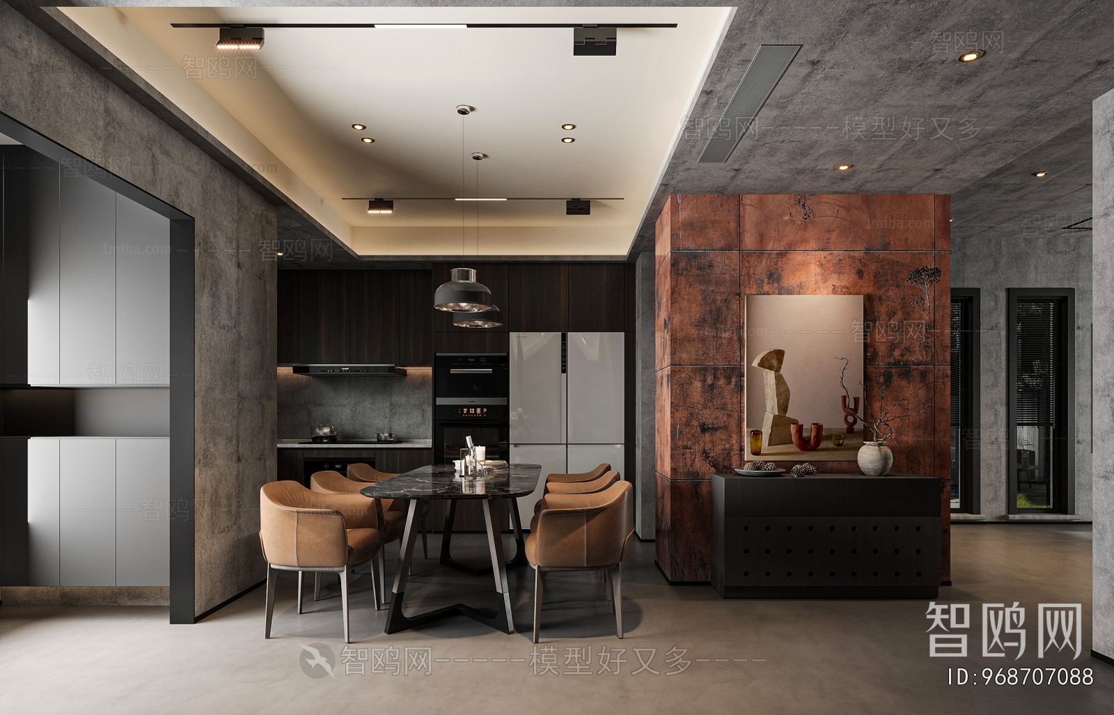 Industrial Style A Living Room