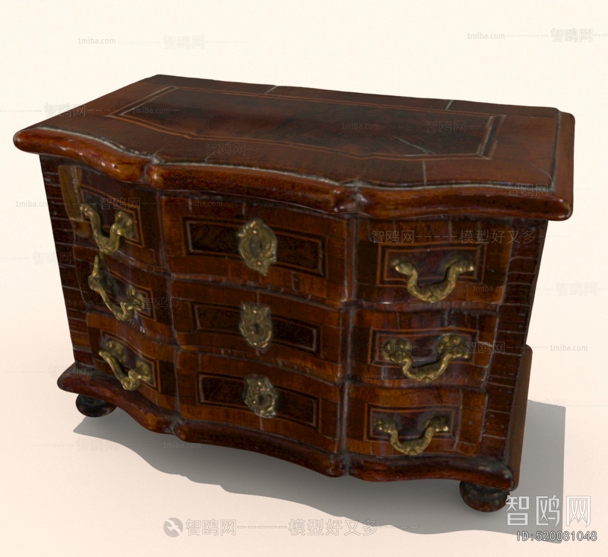 European Style Side Cabinet