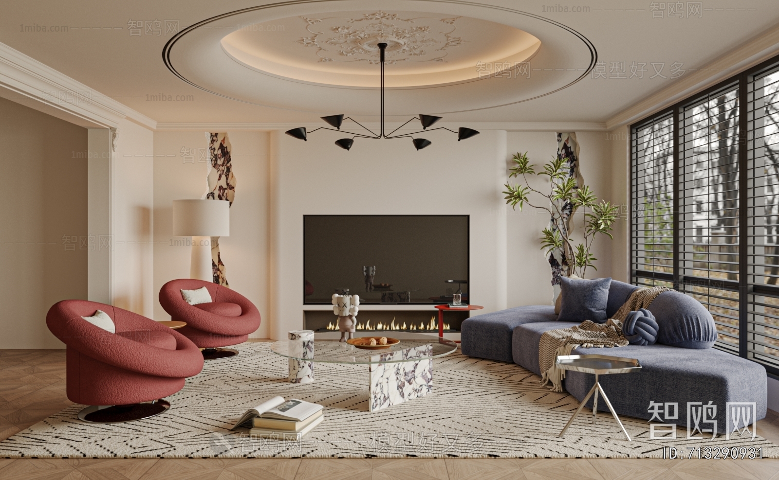 French Style A Living Room