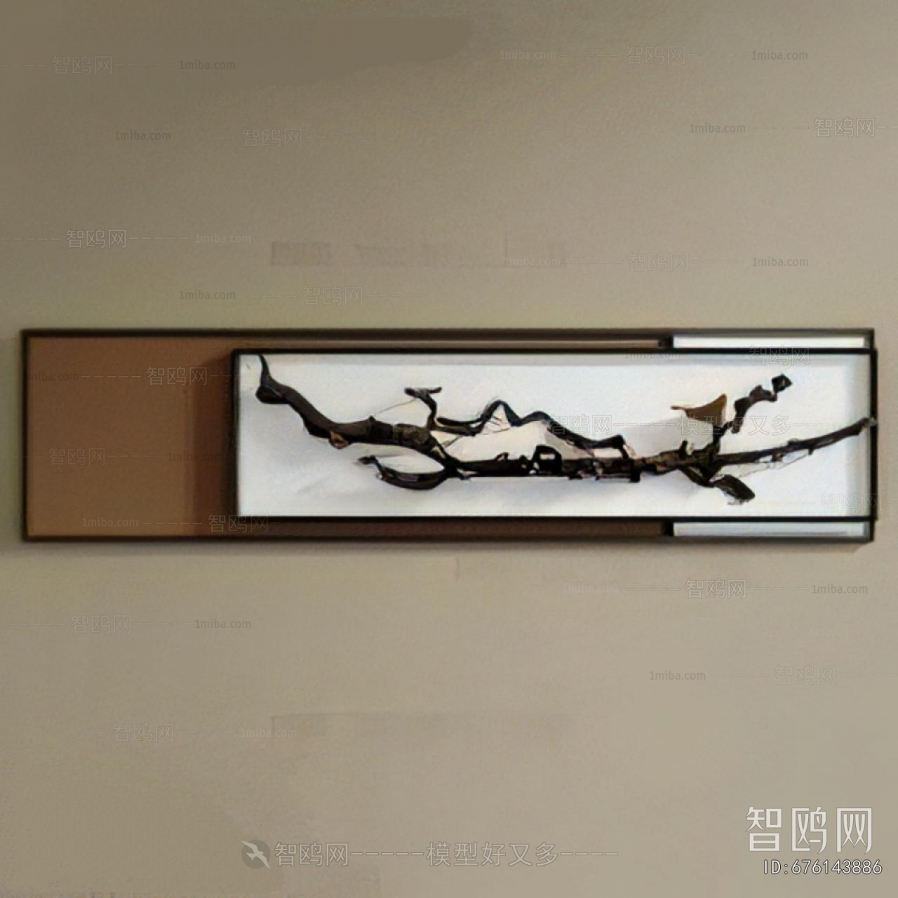 New Chinese Style Three-dimensional Physical Painting