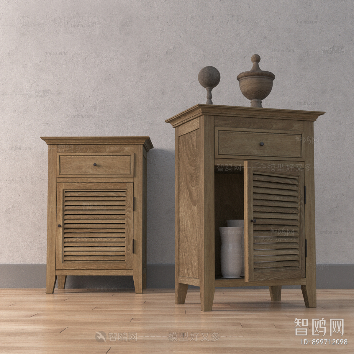 Modern Bedside Cupboard