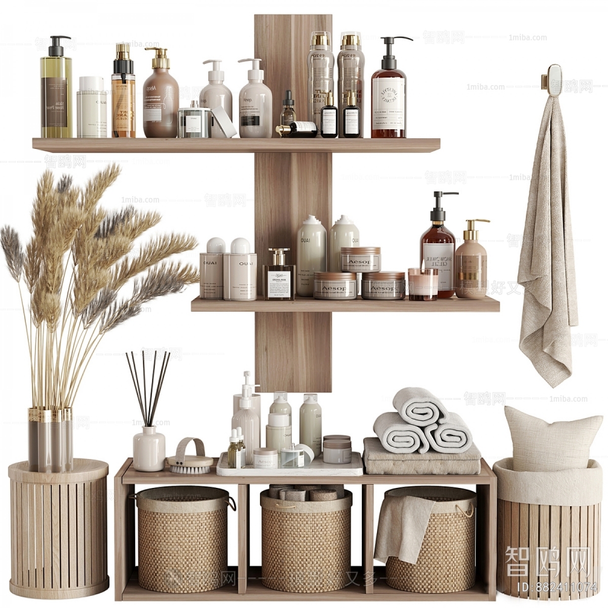 Modern Bathroom Rack