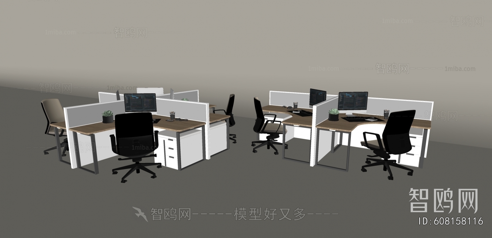 Modern Office Desk And Chair