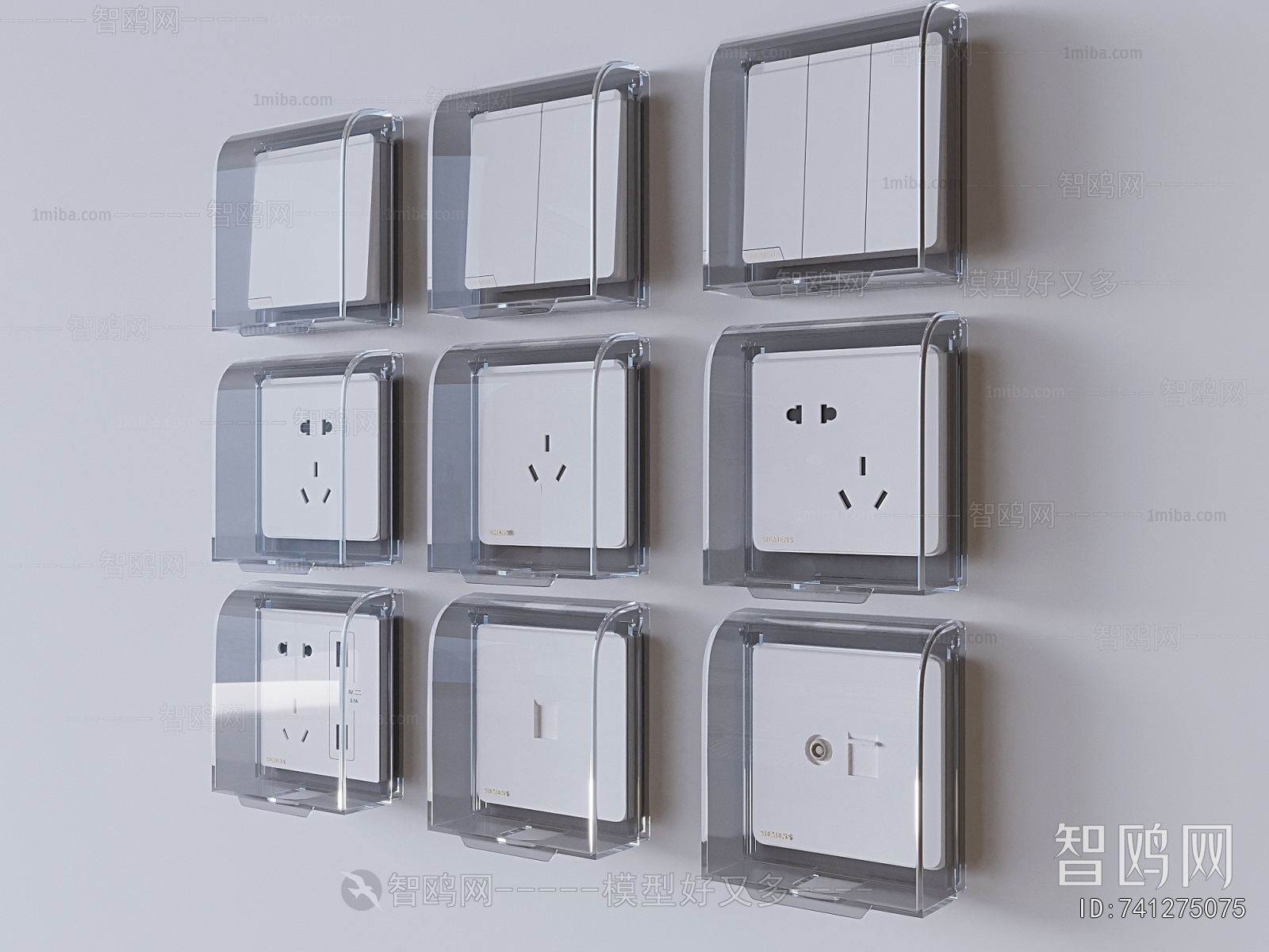 Modern Socket Panel