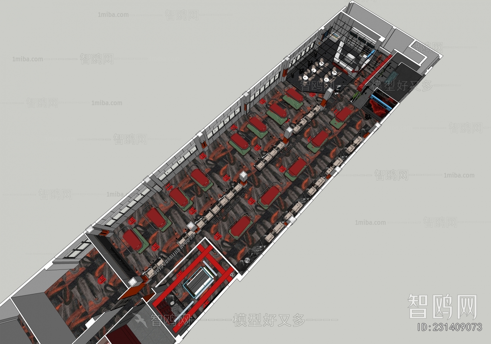 Modern Billiard Room