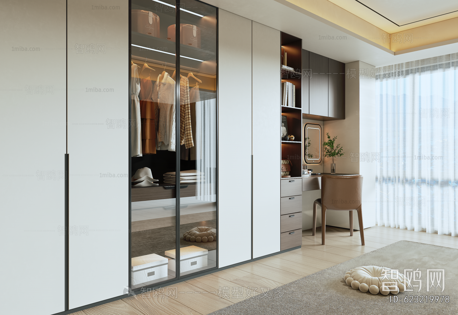 Modern The Wardrobe