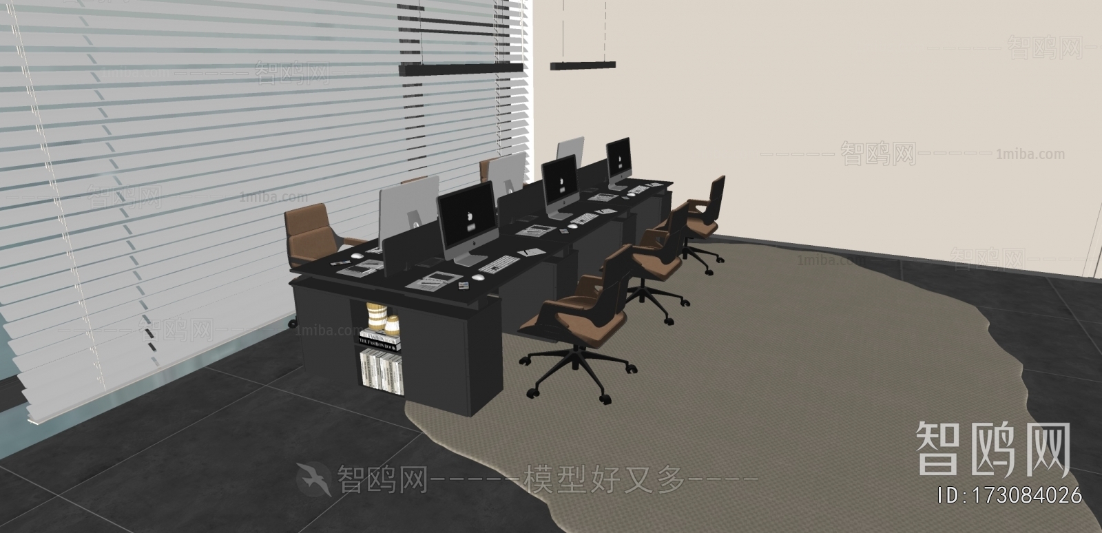 Modern Office Desk And Chair