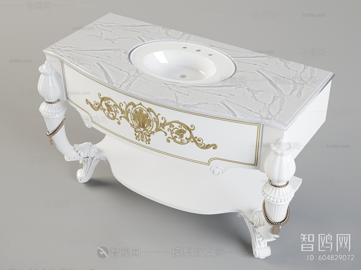 European Style Bathroom Cabinet