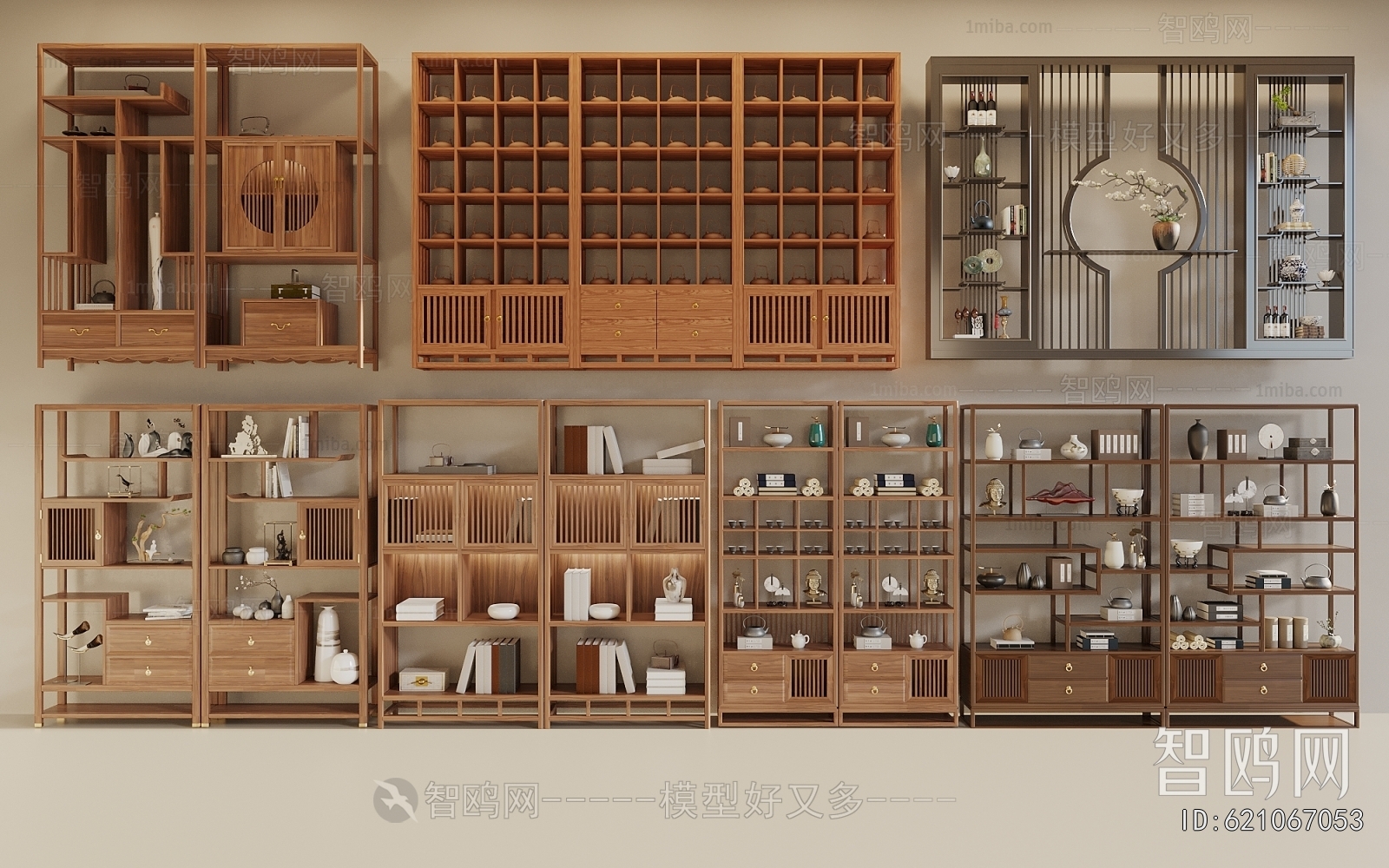 New Chinese Style Antique Rack