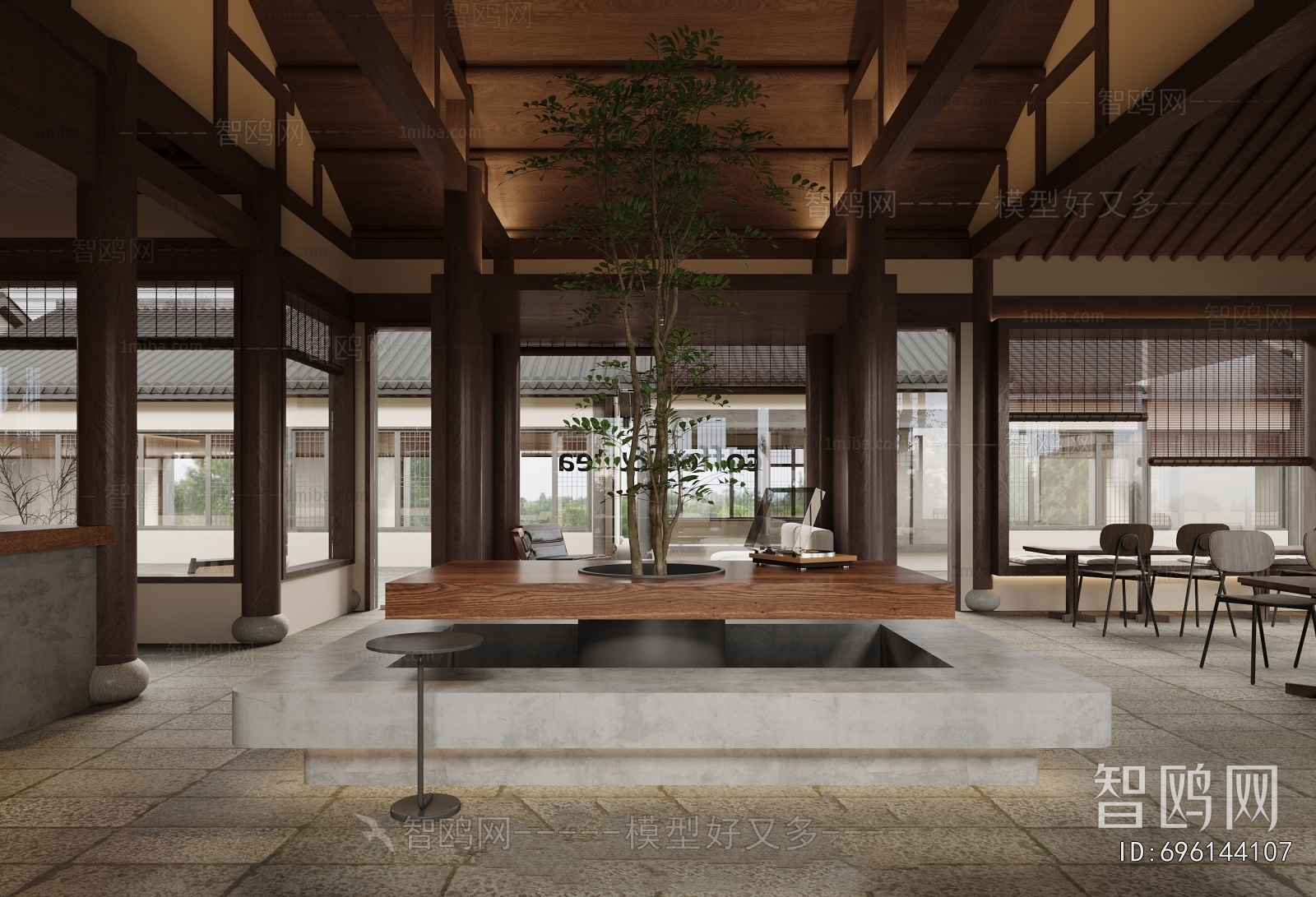 New Chinese Style Facade Element