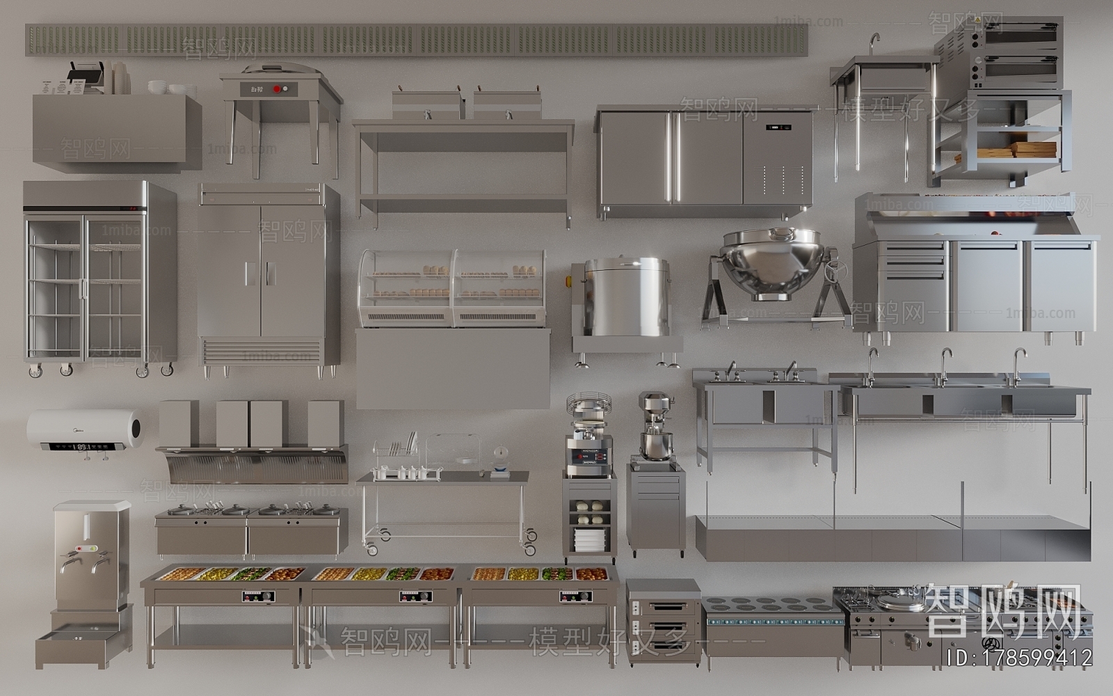 Modern Electric Kitchen Appliances