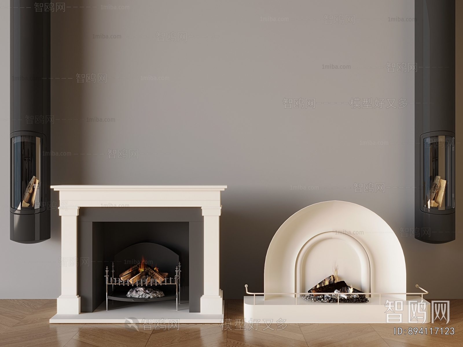 European Style Fireplace