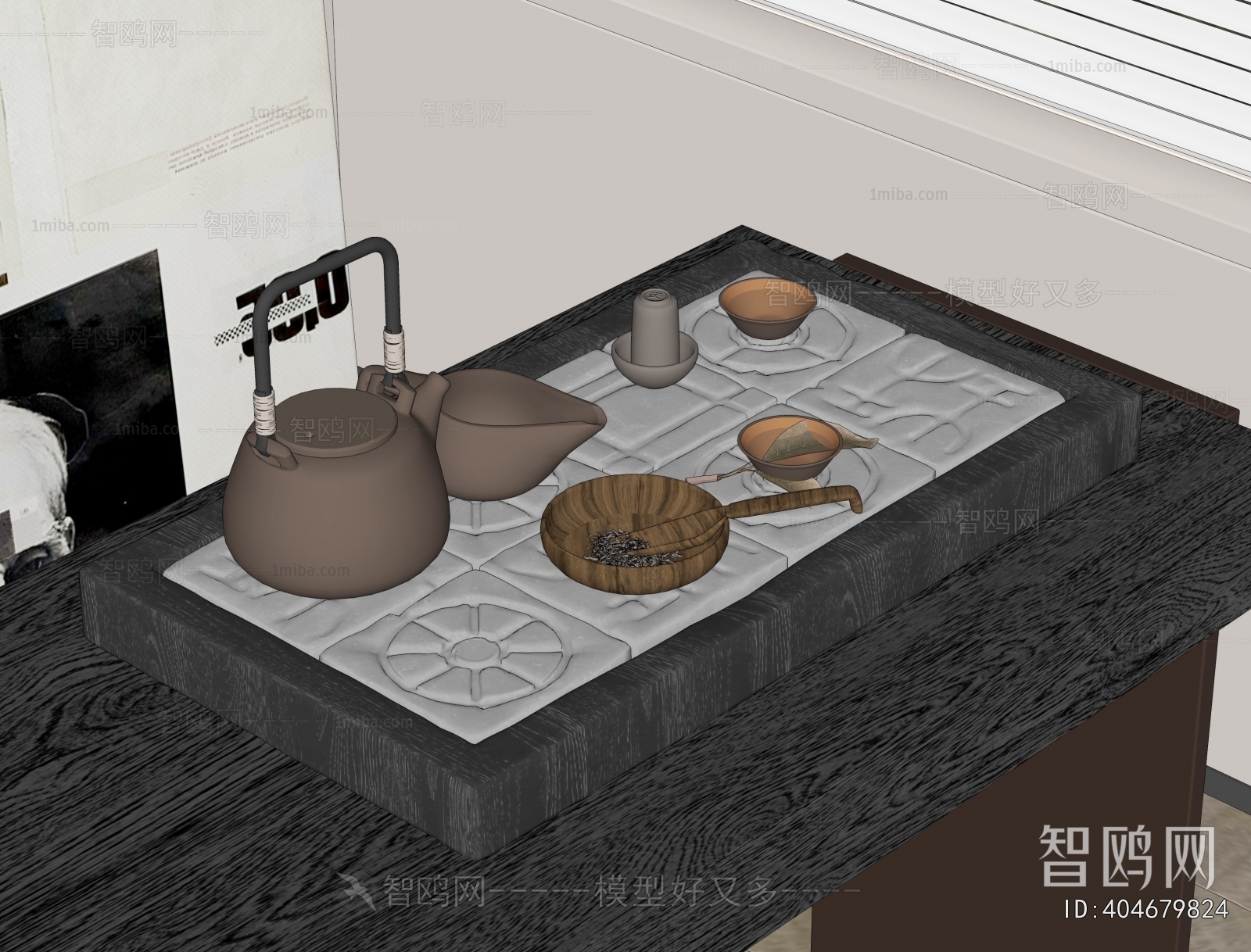 中式茶具组合