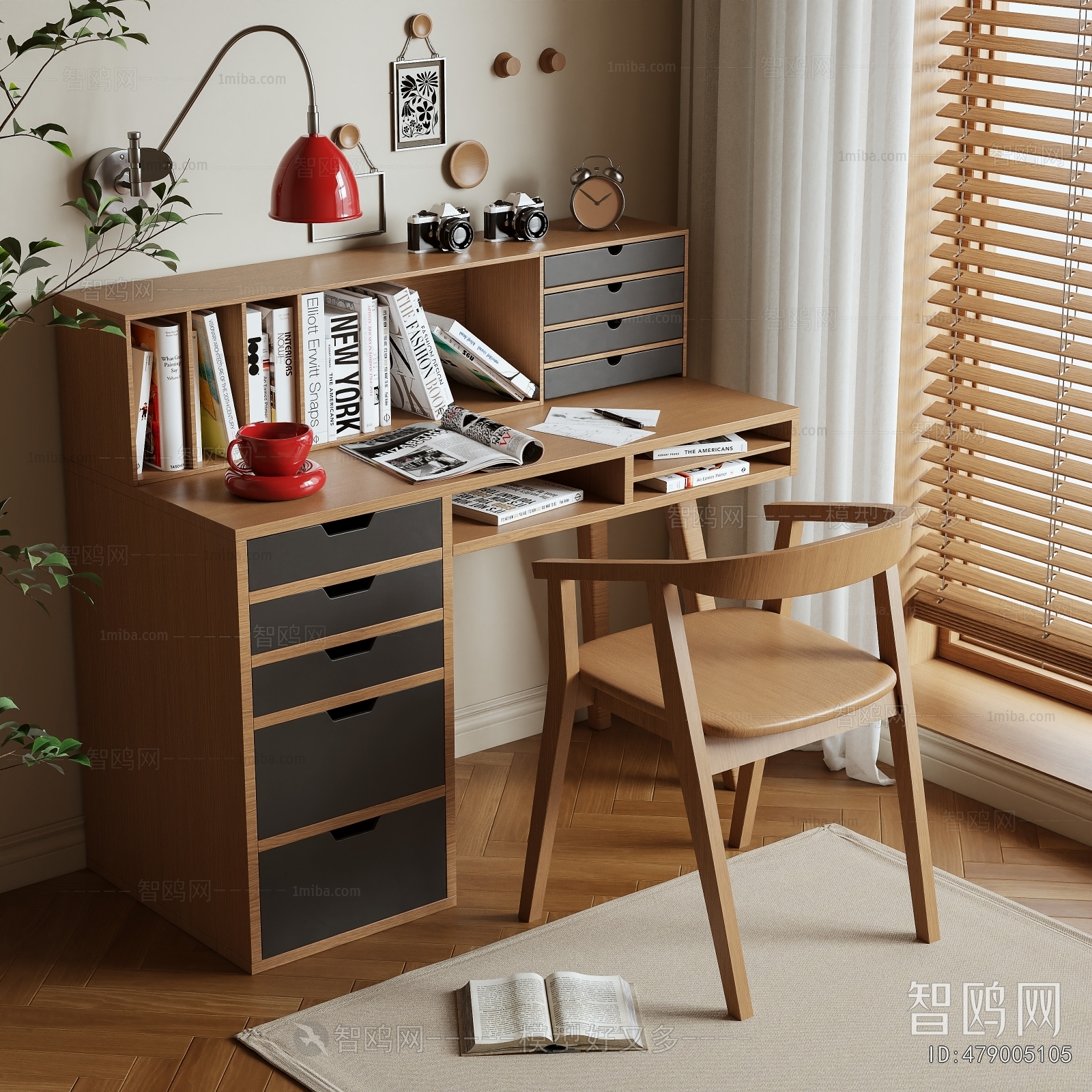 Modern Computer Desk And Chair