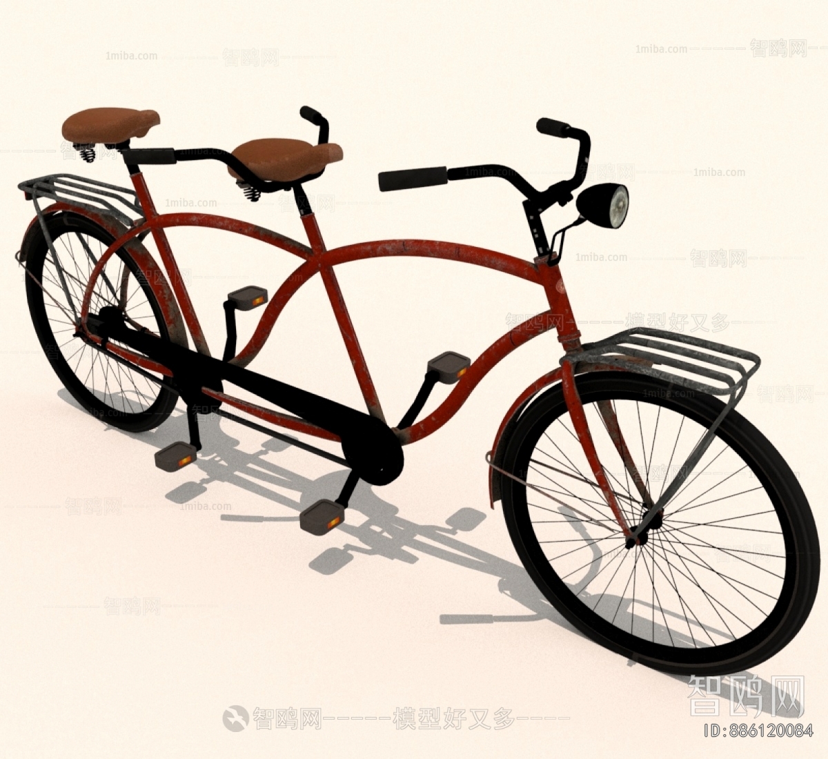 Modern Retro Style Bicycle