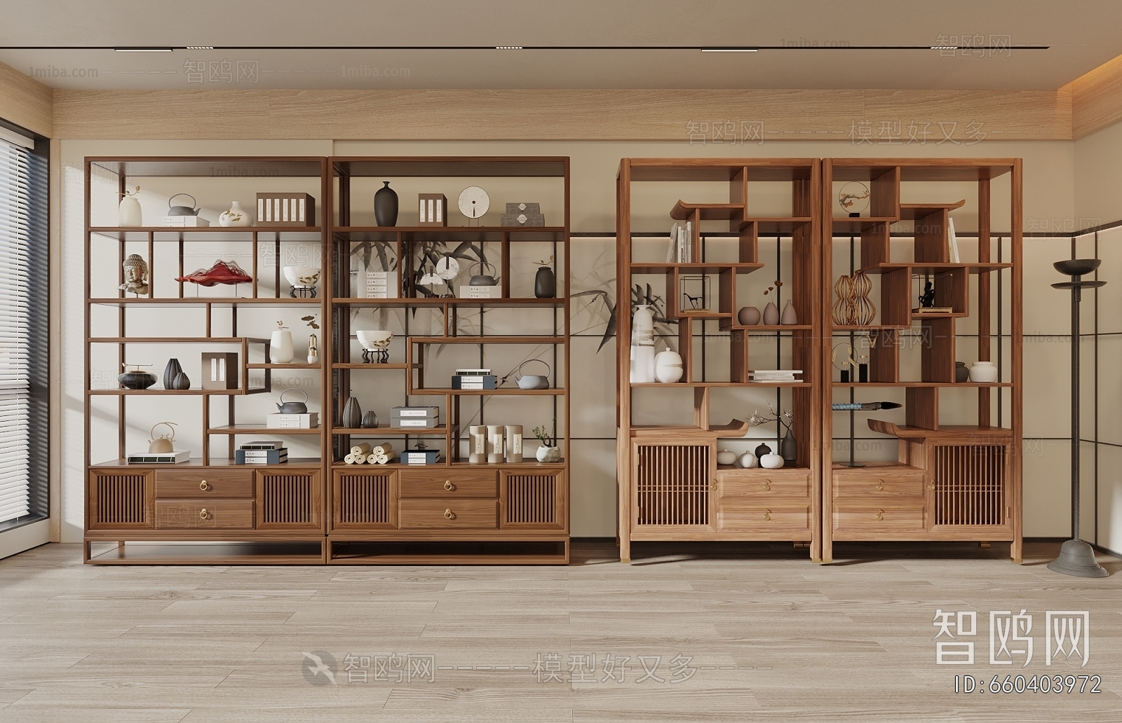 New Chinese Style Antique Rack