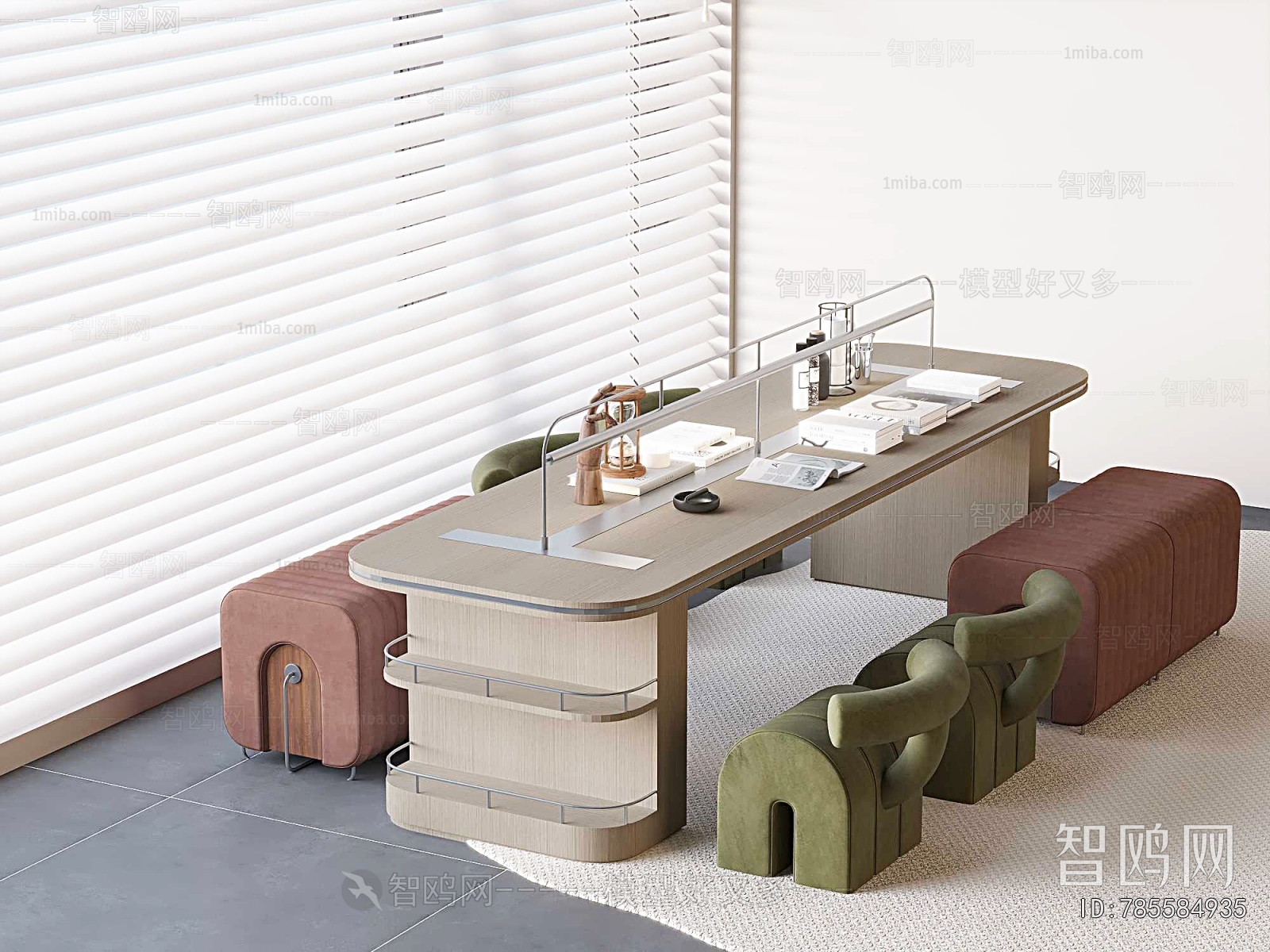 Modern Computer Desk And Chair