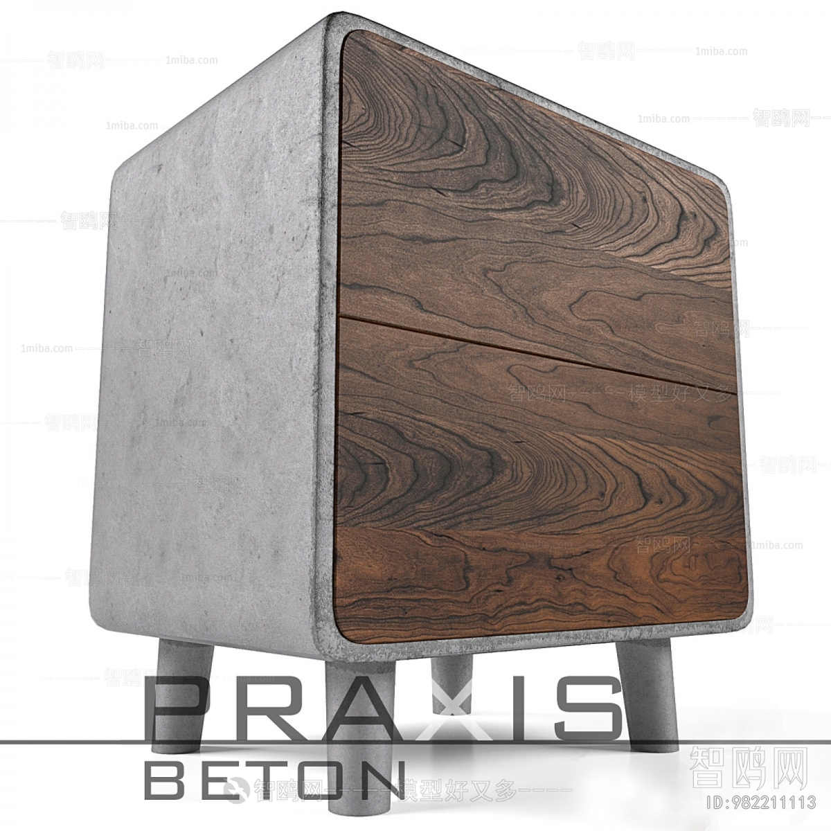 Modern Bedside Cupboard