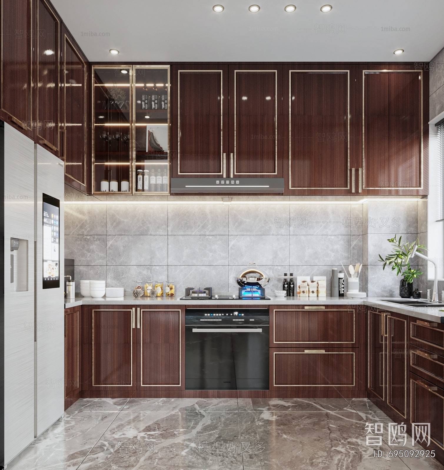 New Chinese Style The Kitchen