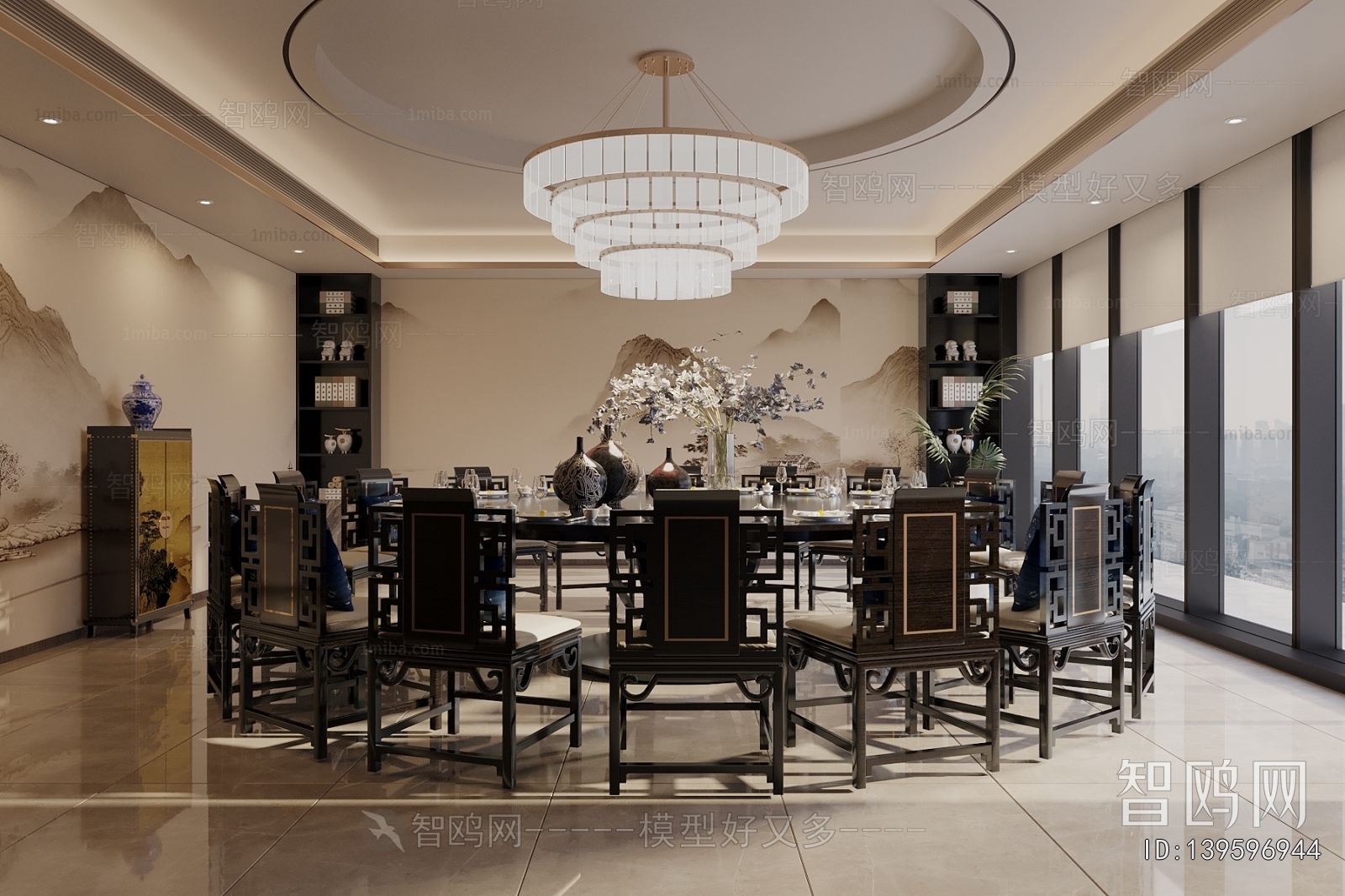 New Chinese Style Restaurant Box