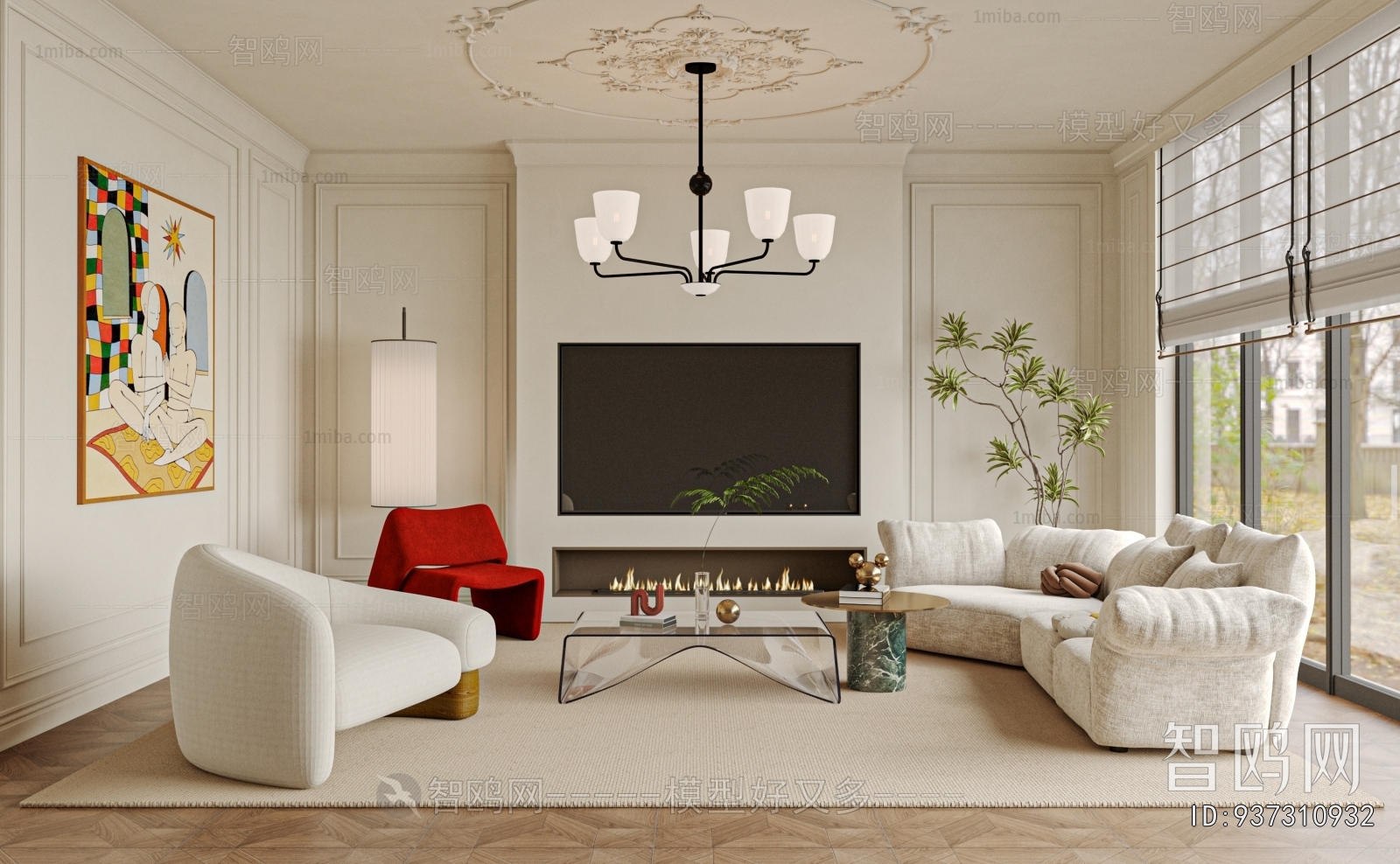 French Style A Living Room