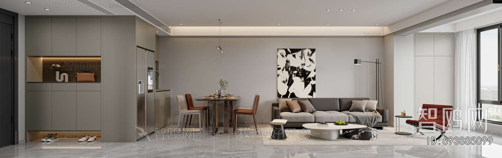 Modern A Living Room