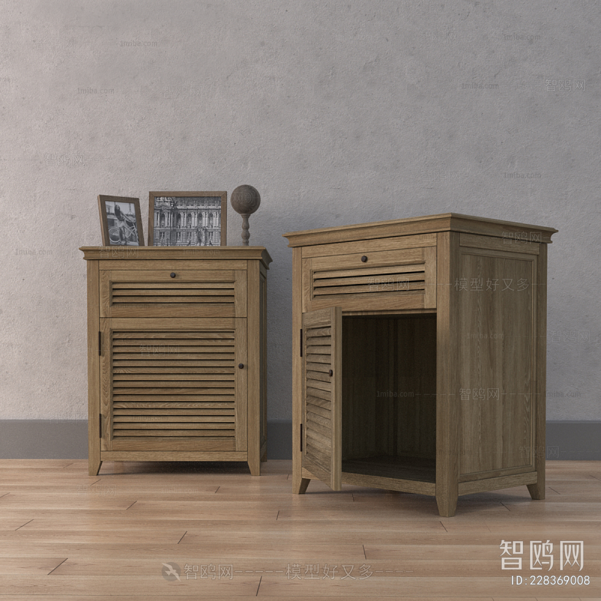 Modern Bedside Cupboard