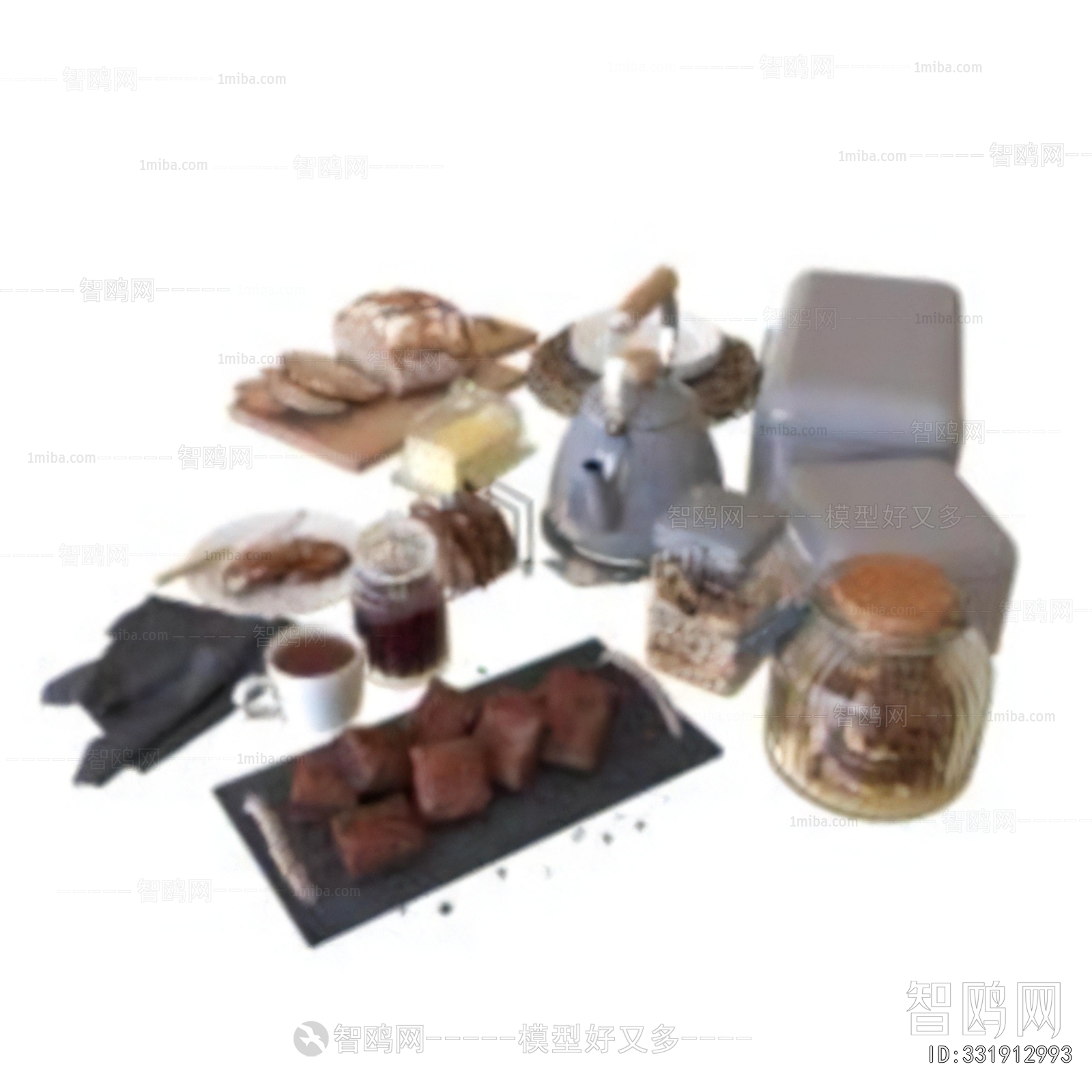 New Chinese Style Bread Cake