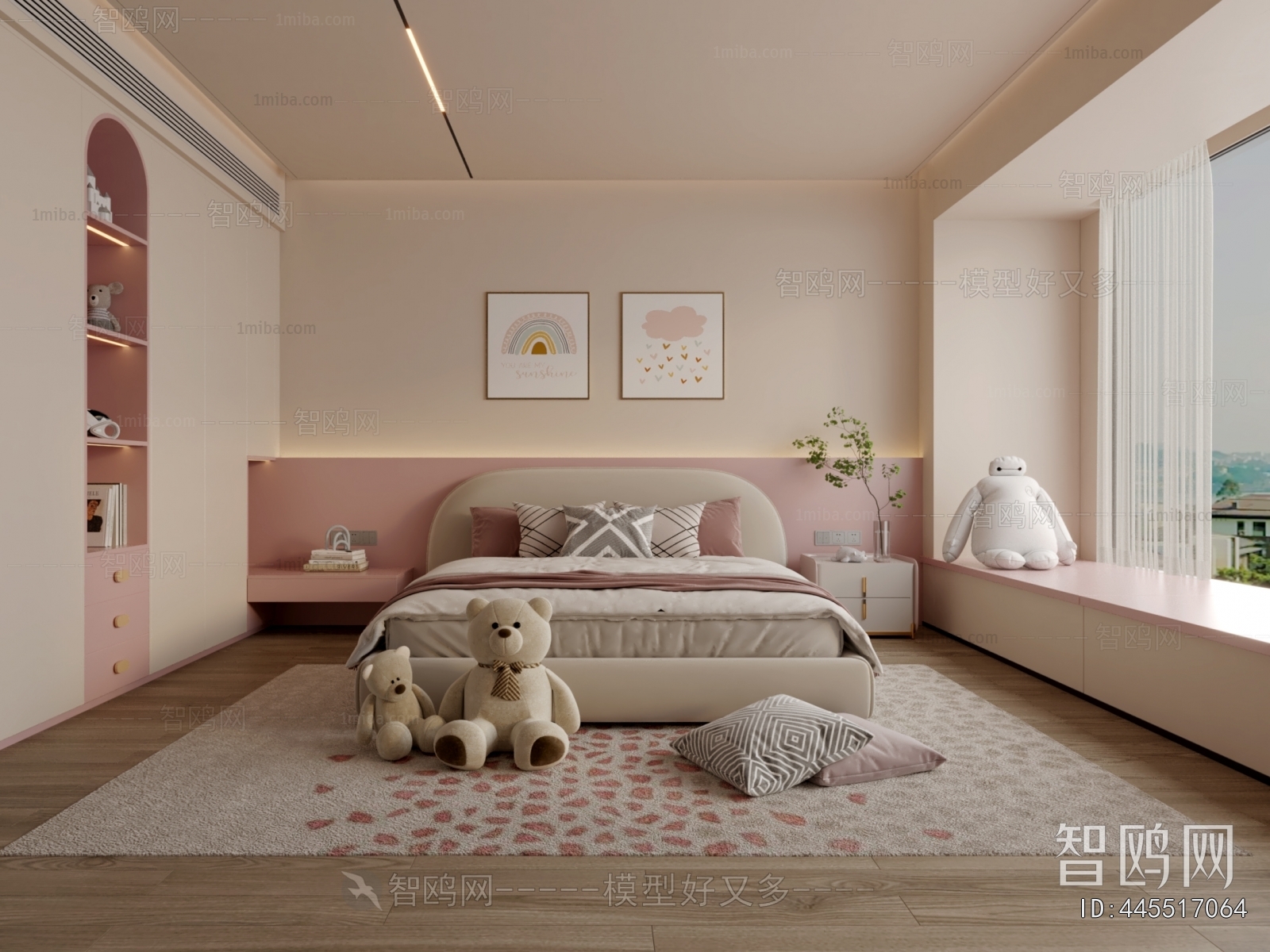 Modern Girl's Room Daughter's Room