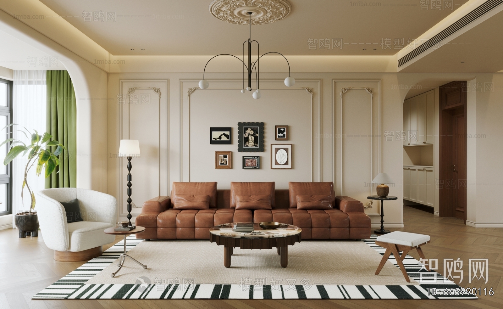 French Style A Living Room