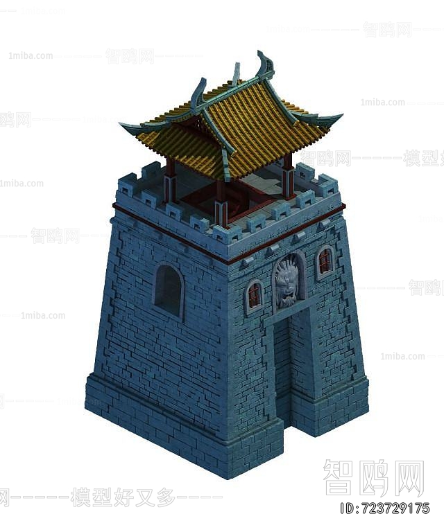 Chinese Style Ancient Architectural Buildings