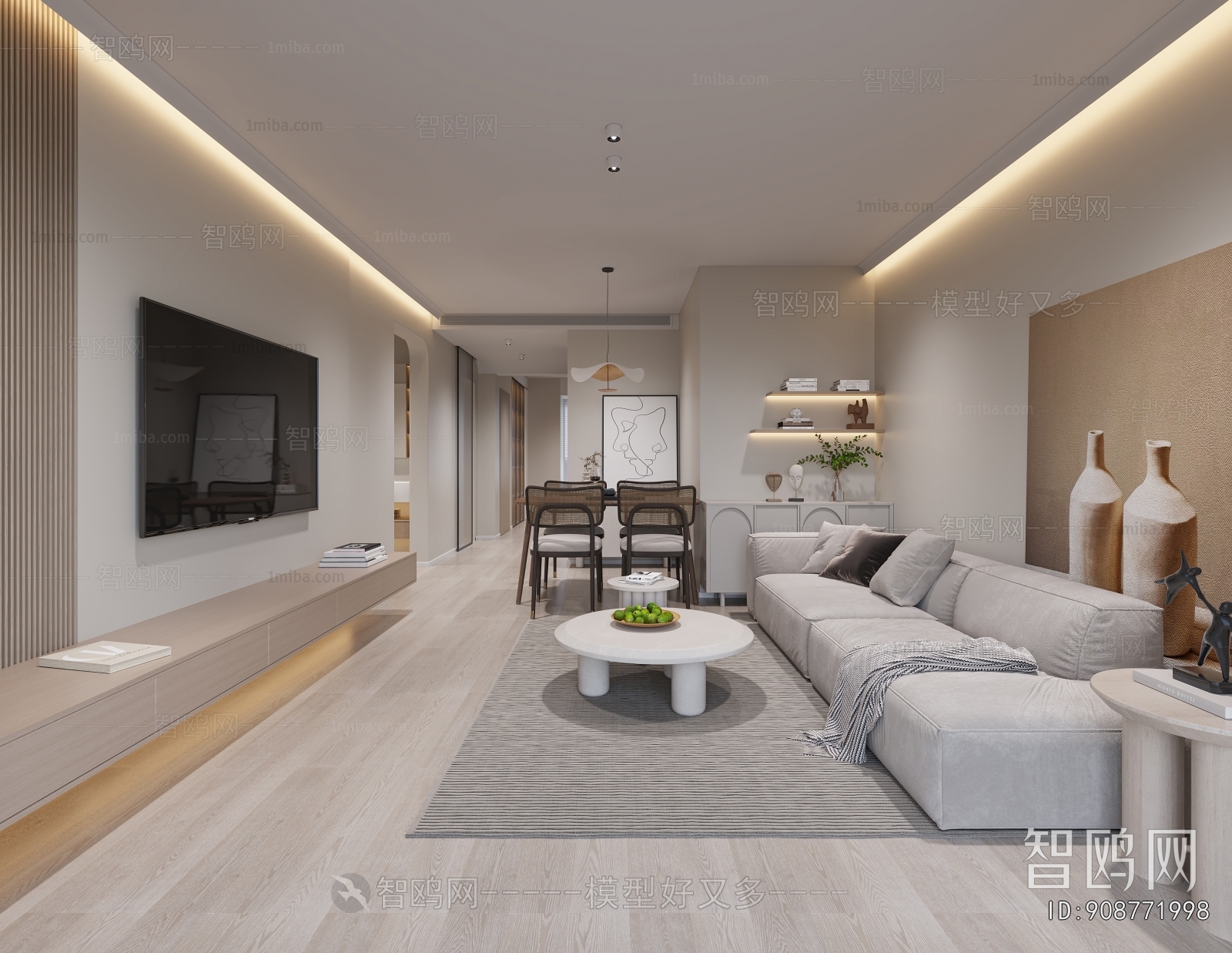 Nordic Style A Living Room