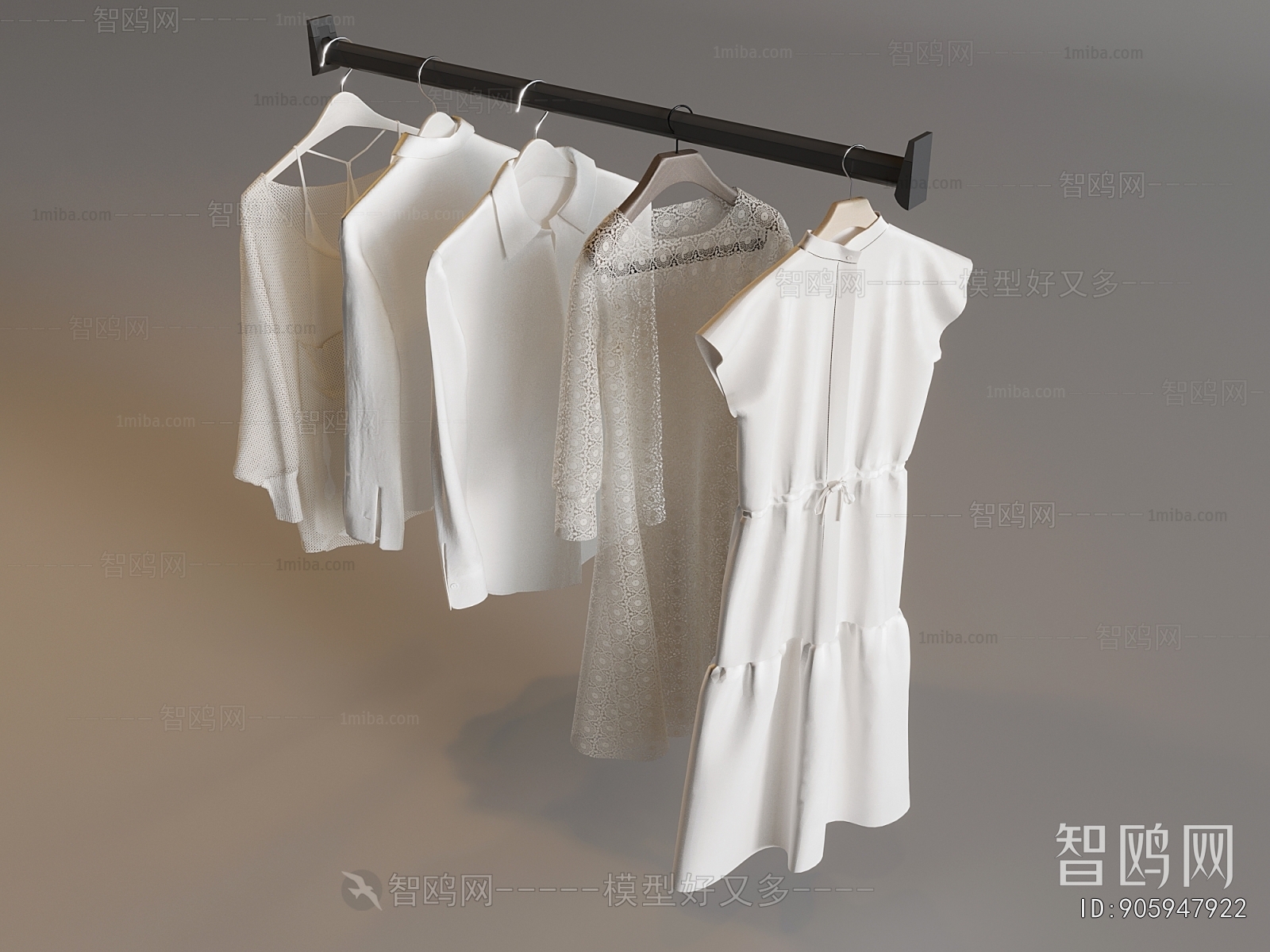 现代衣服组合