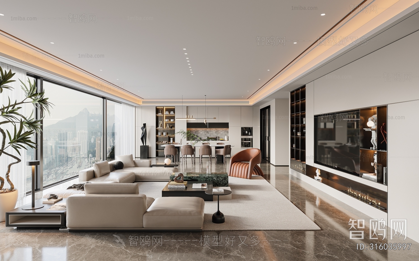 Modern A Living Room