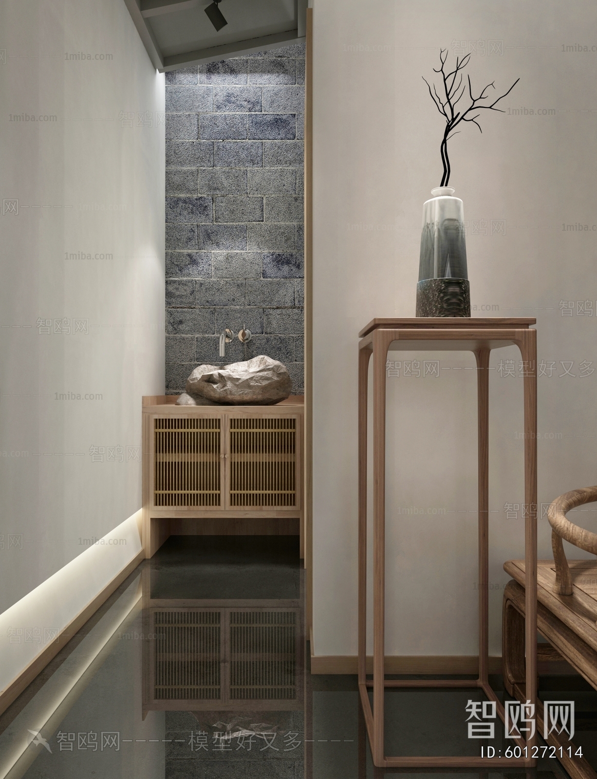 Japanese Style Hallway