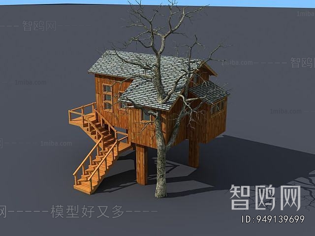 New Chinese Style Building Appearance