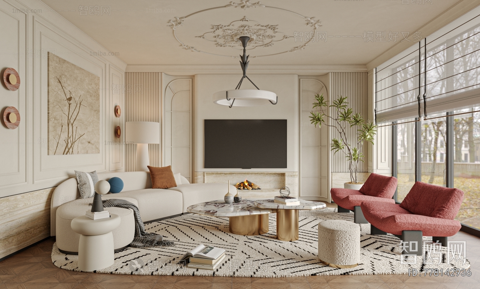 French Style A Living Room