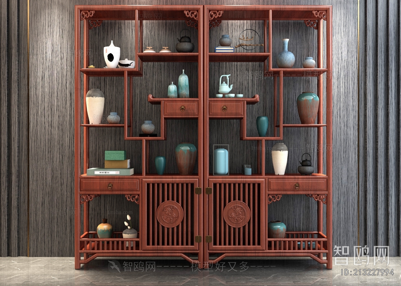 New Chinese Style Antique Rack