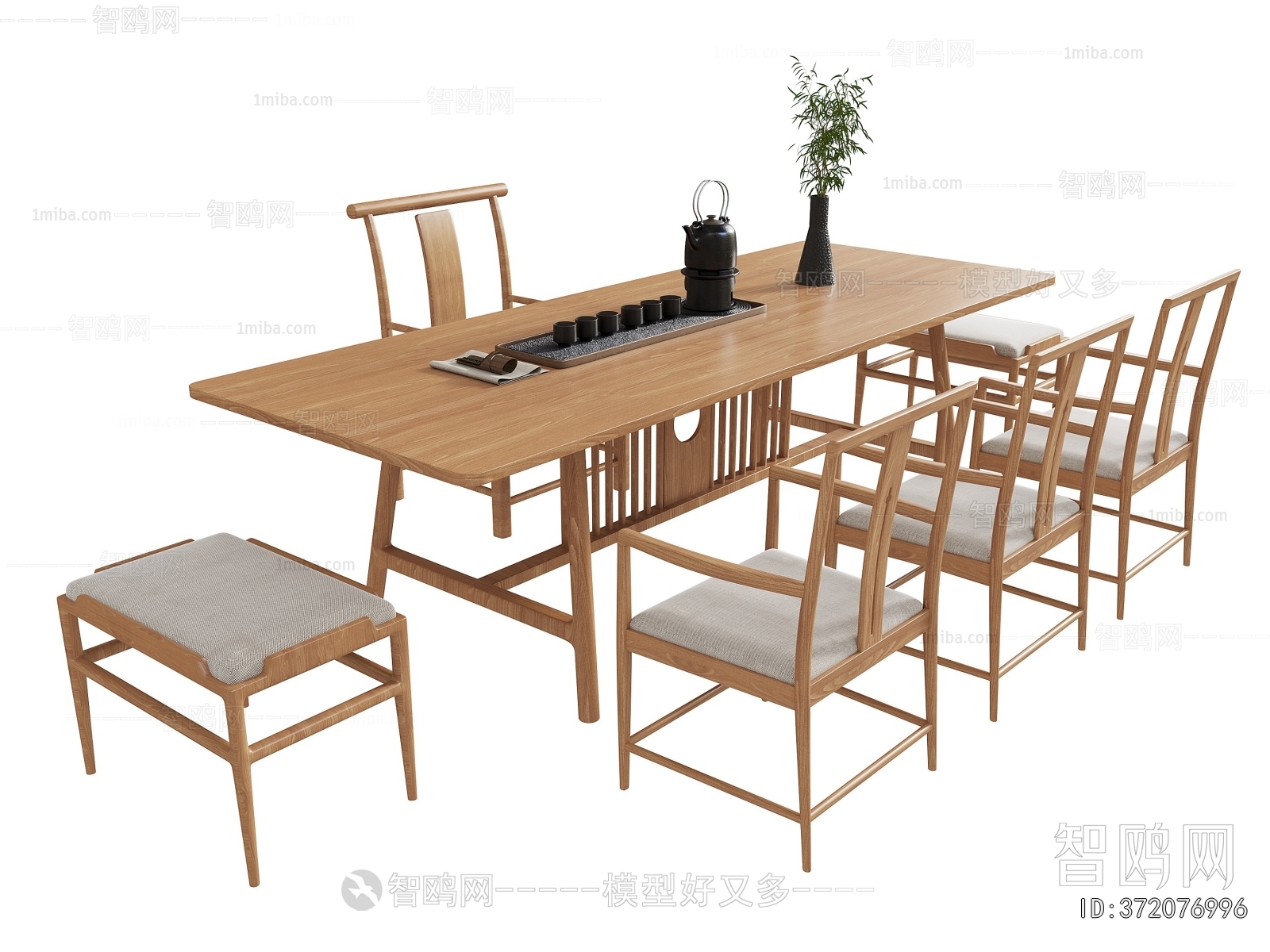New Chinese Style Dining Table And Chairs