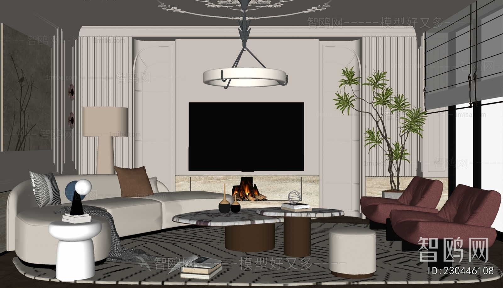 French Style A Living Room