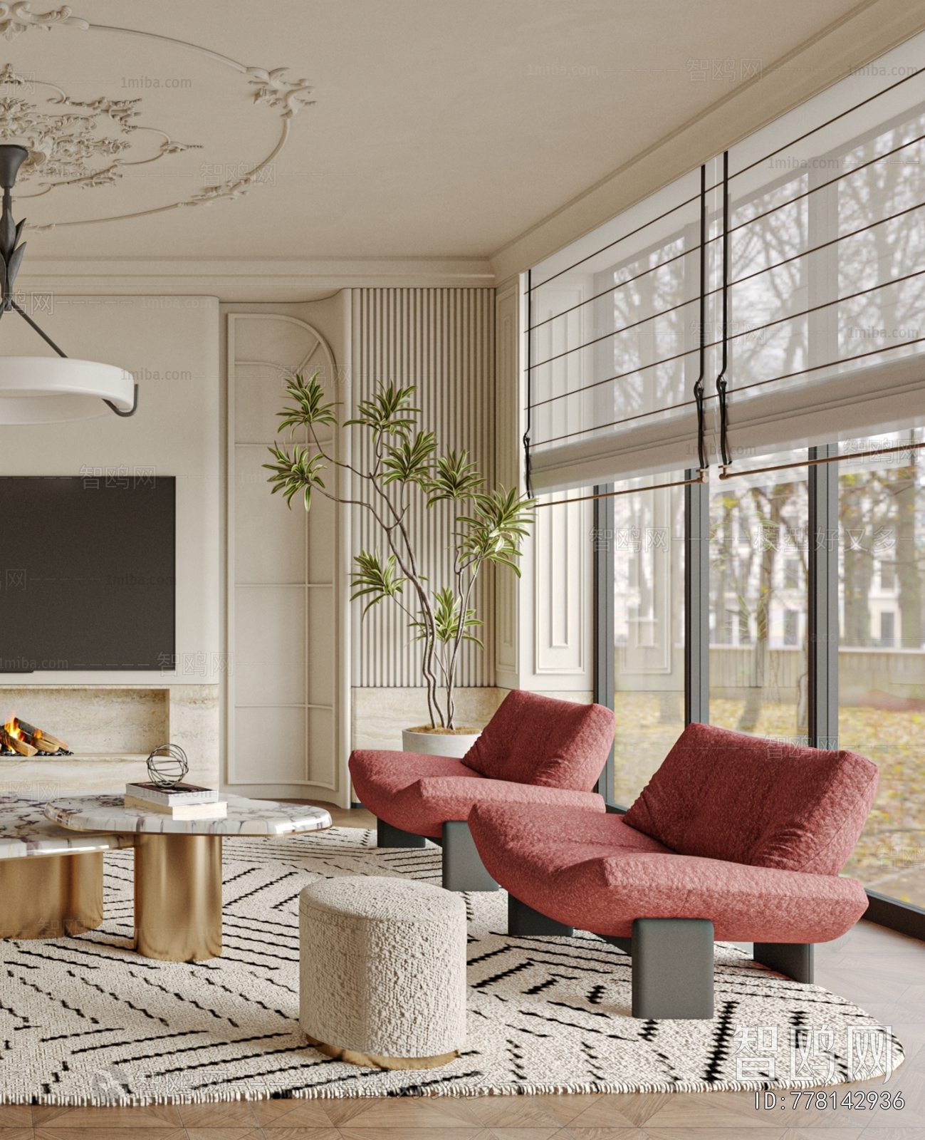 French Style A Living Room