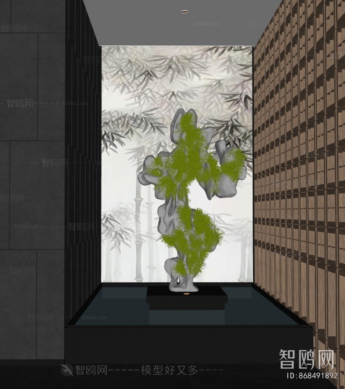 New Chinese Style Plant Landscaping