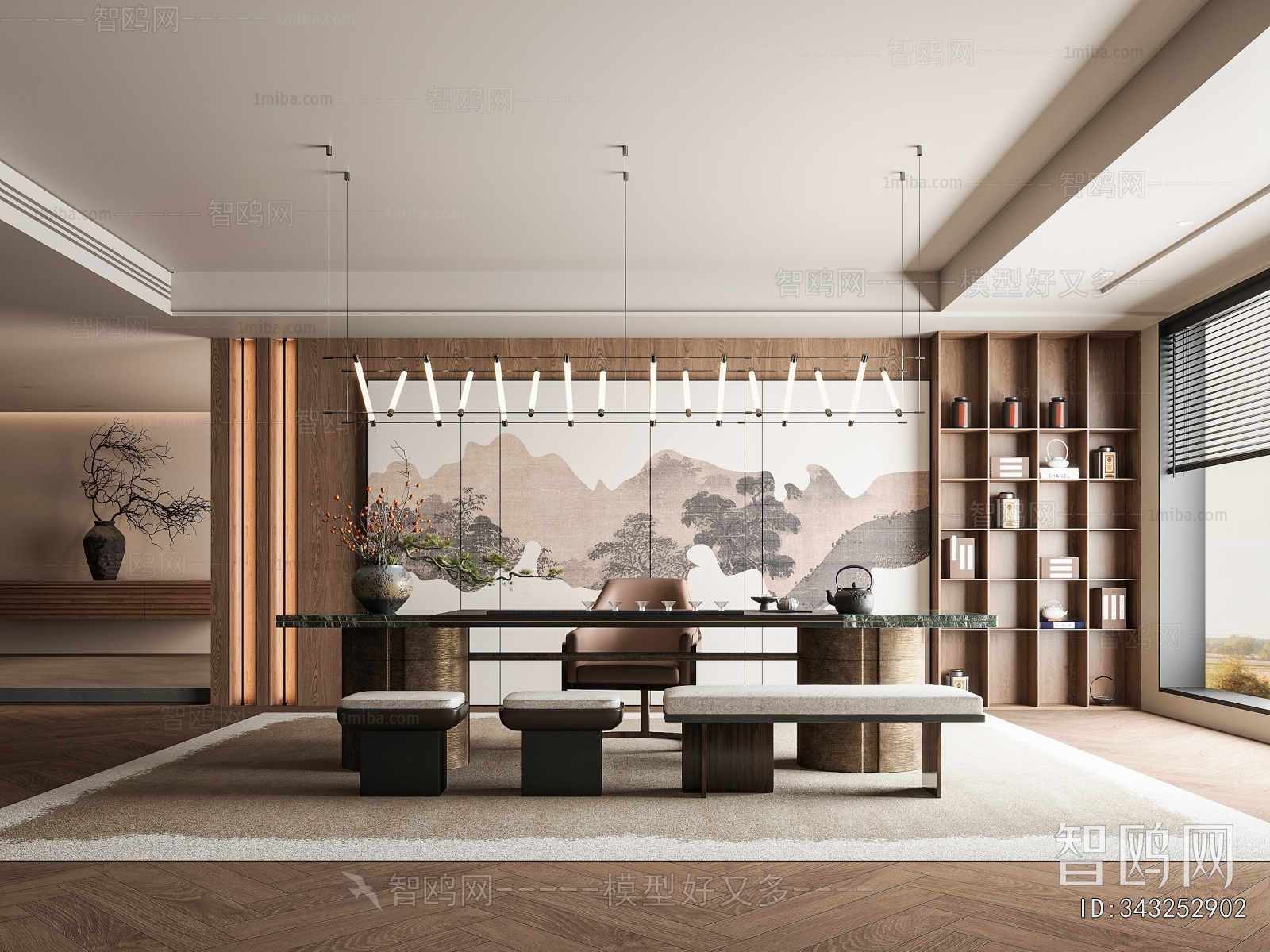 New Chinese Style Tea House