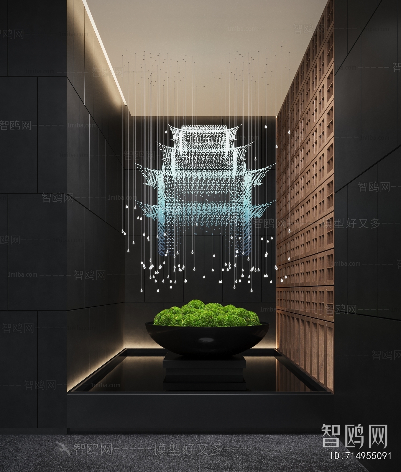 New Chinese Style Plant Landscaping