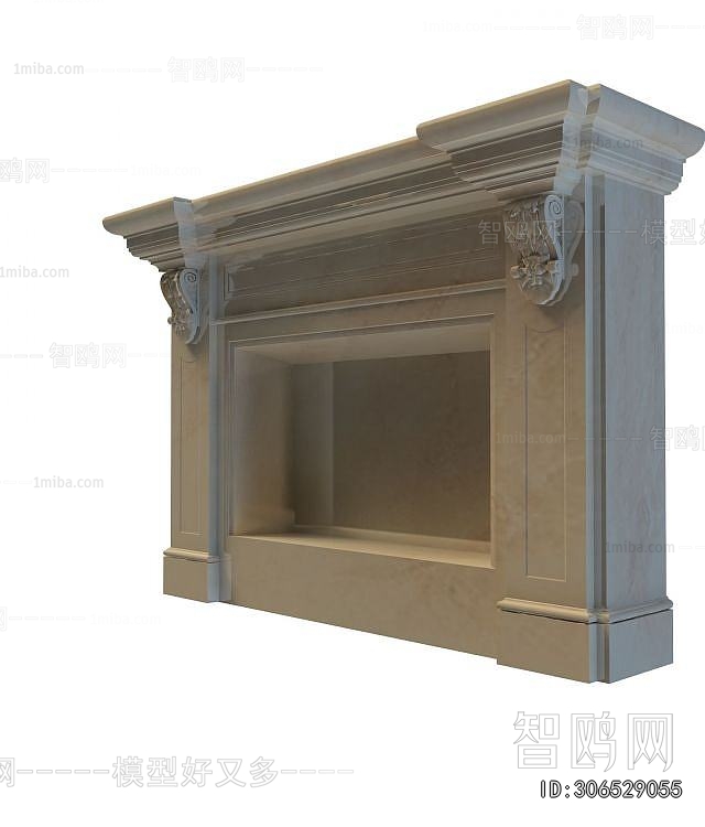European Style Fireplace